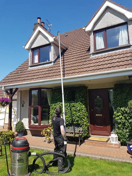 Residential window cleaning